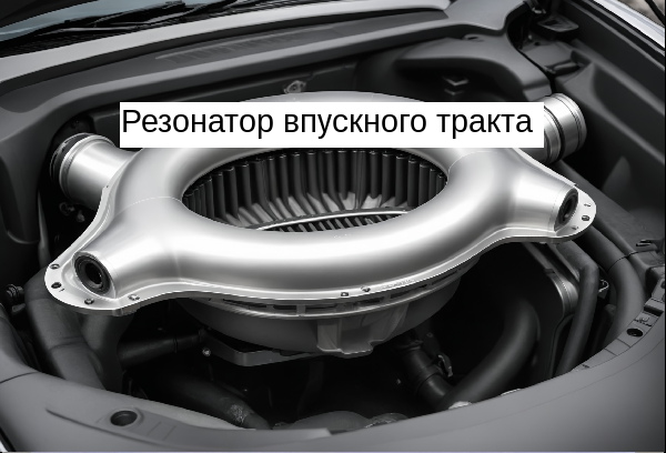 Intake tract resonator